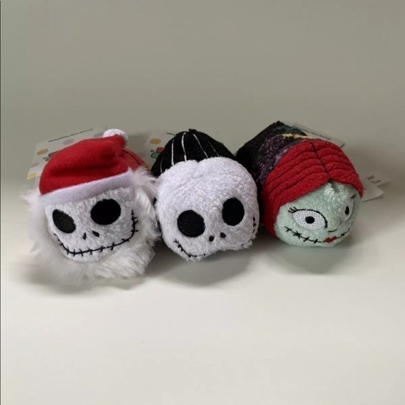 Nightmare Before Christmas tsum tsum Original From Disney Store Set Of 3 - Picture 1 of 5